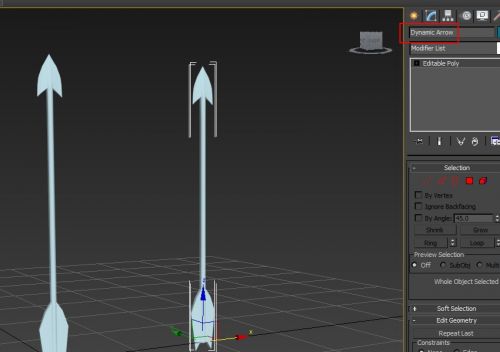 آموزش ساخت بارانی از پیکانها در تری دی مکس